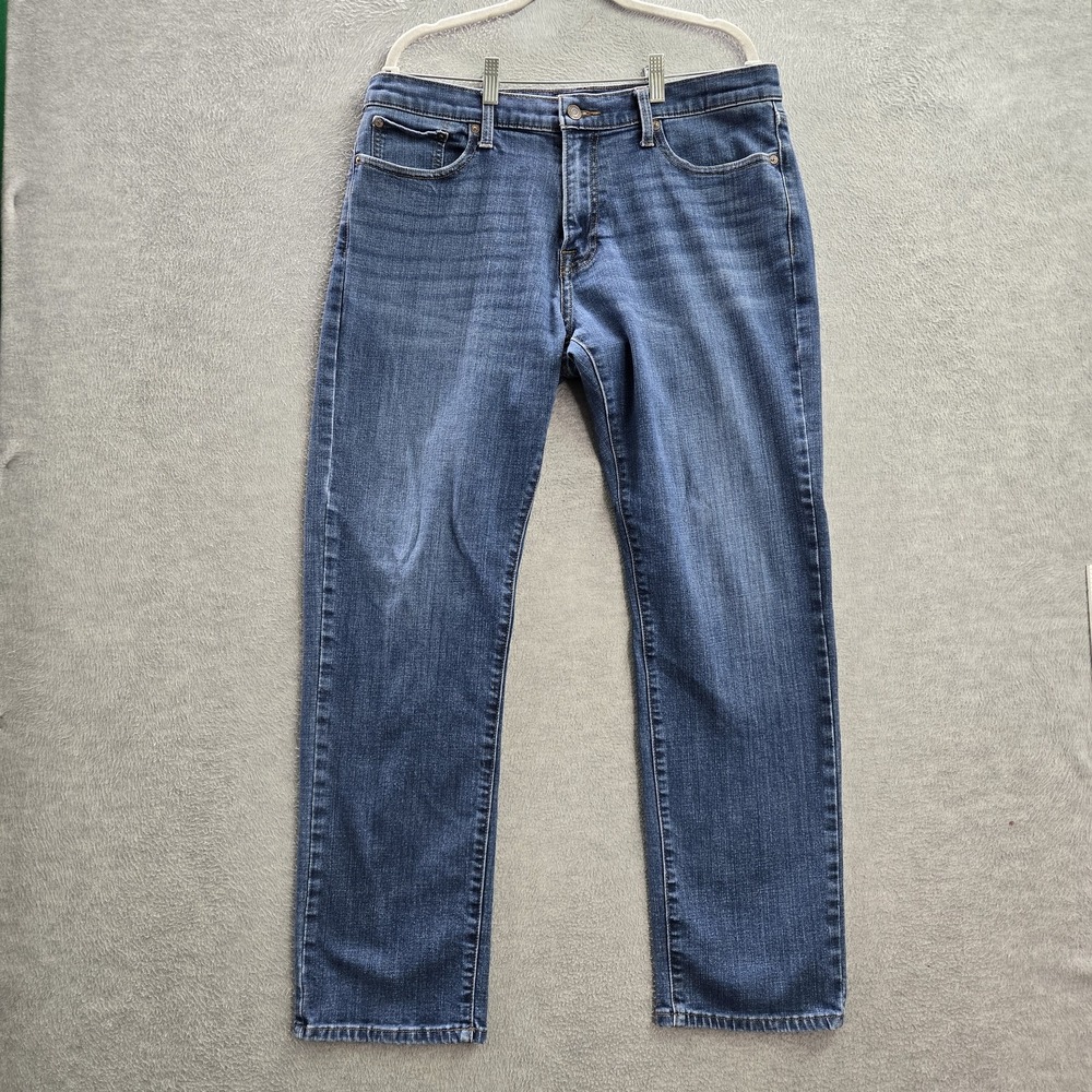 Lucky Brand Men Jeans 36/32 Blue 221 Denim Straight Logo